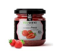 Drasanvi Mermelada Extra Fresa S/Azucar Bio 260G Ecosana 260 g | Extra de Fresa sin Azucar Anadido, Certificada BIO, Alto Contenido en Fruta, Ideal para el Desayuno, Vegana y Sin Gluten