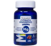 DRASANVI GOMINOLAS DE CITRATO DE MAGNESIO| Para el cansancio y la fatiga | Articulaciones fuertes | Magnesio gominolas Sabor Frambuesa | Sin Azúcar |45 gominolas magnesio = 45 días | Magnesio Gummies