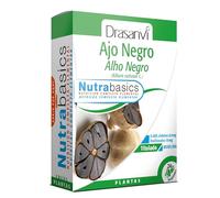 DRASANVI NUTRABASICS AJO NEGRO - Ayuda a mantener la salud cardiovascular - VEGANO - SIN GLUTEN - 24 cápsulas vegetales