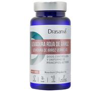 DRASANVI Levadura Roja de Arroz (Monascus purpureus) |2,9 mg de Monocolina K| Contribuye a Mantener los Niveles Normales de Colesterol |Cápsulas Vegetales |30 Cápsulas = 30 Días