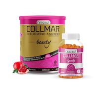 Drasanvi Pack Belleza COLLMAR BEAUTY + GOMINOLAS MULTIVITAMINICO| Colageno Marino Hidrolizado en polvo y Gominolas con Coenzima Q10 | Belleza e Hidratación para tu piel | 275 GR | Granada