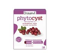 Drasanvi PHYTOCYST con Arándano Rojo Americano 120 mg PAC-A | para el Sistema Inmunitario y Urinario| con Arándano Rojo y Vitamina C | 30 Comprimidos