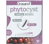 Drasanvi PHYTOCYST con Arándano Rojo Americano 120 mg PAC-A | para el Sistema Inmunitario y Urinario| con Probióticos y Vitamina C | 30 Comprimidos