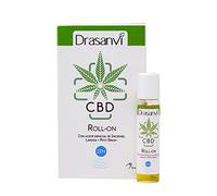 DRASANVI ROLL-ON AZUL CBD DESCANSO Y RELAX - CBD + Aceite esencial de Incienso, Lavanda y Petit Grain - 5ml