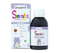 DRASANVI SANANITOS REGUTRANS - Ciruela + Manzana + Kiwi + Malva - Sabor MANZANA - VEGANO - SIN GLUTEN - 150ml
