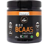 DRASANVI | SPORT LIVE BCAAS + GLUTAMINA by DRASANVI - Leucina + Isoleucina + Valina - Ayuda en el ejercicio intenso - VEGANO - SIN GLUTEN - Sabor LIMÓN - 275g