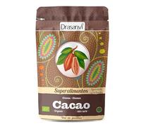 DRASANVI SUPERALIMENTO CACAO CERTIFICADO BIO - Sin abonos ni pesticidas, obtenido en procesos respetuosos con el medioambiente - VEGANO - SIN GLUTEN - 175g