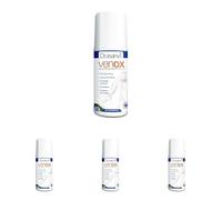 DRASANVI VENOX ROLL ON - Aloe Vera + Germen Trigo + Menta + Castaño de Indias - VEGANO - 60ml (Paquete de 4)