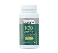 DRASANVI VINAGRE DE MANZANA KETO - Contribuye a la pérdida de peso - Ácido acético 35% - Cómodo formato cápsulas - VEGANO - SIN GLUTEN - 60 cápsulas