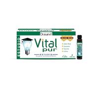 DRASANVI VITALPUR ESTUDIO - Jalea Real + Magnesio + Guaraná + Lecitina + Hierro - Ayuda a disminuir el cansancio y la fatiga - 7 viales de 15ml