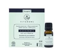 DRASANVI | VITAROMS ACEITE ESENCIAL GAULTERIA CERTIFICADO BIO ECOCERT - 100% natural y puro - Botánica y Bioquímicamente definido - VEGANO - SIN GLUTEN - 10ml