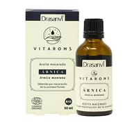 Drasanvi VITAROMS ACEITE MACERADO ÁRNICA CERTIFICADO BIO ECOCERT - Macerado en aceite base BIO - VEGANO - SIN GLUTEN - 50ml