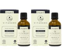 Drasanvi VITAROMS ACEITE MACERADO ÁRNICA CERTIFICADO BIO ECOCERT - Macerado en aceite base BIO - VEGANO - SIN GLUTEN - 50ml (Paquete de 2)