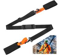 Draupnir Correas de Esquí, Esquí Correa y Correa para Transportar Bastón Ajustable, Esquí Hombro Cinturón para Snowboard Bastones Portaesquís Botas Aire Libre en Invierno