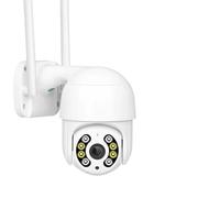 DRAUXI 4K 8MP Wireless IP Camera Outdoor Security PTZ 4MP HD Auto Tracking Video Surveillance CCTV P2P Detección de Movimiento(4MP NO Card)