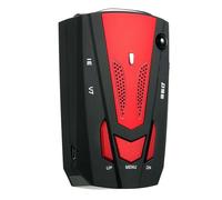 DRAUXI Experimente la Seguridad como Nunca Antes: Radar electrónico for Perros, Instrumento de medición Velocidad for automóviles Fácil de Usar(Rot)