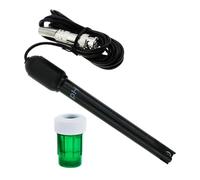 DRAUXI Sonda sensora de pH con electrodo y Cable 300 cm, analizador Agua, medidor for acuarios hidropónicos Uso al Aire Libre