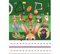 Draw and Write Journal for Kids: Creative Story Notebook with Primary Handwriting Lines, Drawing Space, and Alphabet and Shapes Reference - Practice for Writing, Storytelling, and Early Learning