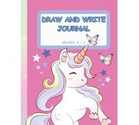 Draw and Write Journal, Grades K - 2: Primary Composition Book with Dashed Midline and Drawing Space