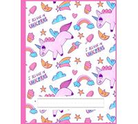 Draw and Write Journal: Grades K-2: Primary Composition Half Page Lined Paper with Drawing Space (Big Size 8.5" x 11" Notebook) For Kids - Wonderful Unicorns