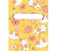 Draw And Write Paper For Kids: Primary Story Journal Grades K-2. Handwriting Notebook For Kids. Blank Dotted Lined Paper. Large 8.5'' x 11'' Size. 120 White Pages. Cute Playful Kittens Cover.