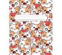 Draw And Write Paper For Kids: Primary Story Journal Grades K-2. Handwriting Notebook For Kids. Blank Dotted Lined Paper. Large 8.5'' x 11'' Size. 120 White Pages. Cute Kawaii Kittens Cover.