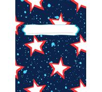 Draw And Write Paper For Kids: Primary Story Journal Grades K-2. Handwriting Notebook For Kids. Blank Dotted Lined Paper. Large 8.5'' x 11'' Size. 120 ... Cover with Red and White Stars on Blue.