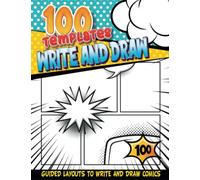 Draw Anime Book: Writing And Drawing Book For Teaching Kids How To Draw a Comic Book - Age 6