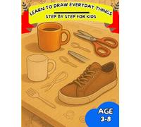 Draw It Daily: Step-by-Step Everyday Things: Learn to Draw Common Objects with Easy Lessons for Kids Ages 3-8
