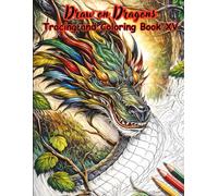 Draw on Dragons Tracing and Coloring Book XV: A Creative Tracing and Coloring Journey Featuring Mythical Dragons, Flowing Line Art, and Relaxing Pages ... (Mystic Lines Tracing & Coloring Series)
