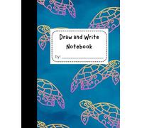 Draw & Write Journal for Kids, 8.5"x11":: half page lined paper with dotted midline and picture box