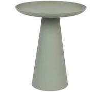 Drawer Mesa auxiliar redonda de aluminio ø39,5cm - verde