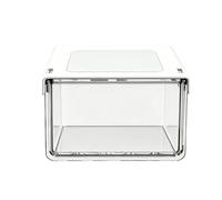 Drawer Organizer Under Mirror - Large Capacity cosmetic drawer compartment divider Clear Acrylic Pull-Out | Bathroom Mirror Cabinet Organizer | for Dressing Table Kitchen Bedroom Living Room Office Ho