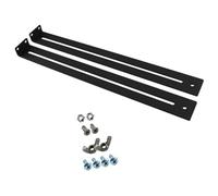 Drawer Repair Kit Support Bracket Hardware Set for Wooden Cabinet Drawers, Furniture Reinforcement Bracket with Screws for Bottom Sag Fixing 13-24 Inch(1 set)