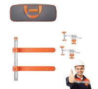 Drawer Slide Installation Jig Kit, Adjustable Cabinet Hardware Jig with Toggle Clamp & Magnetic Arm, Drawer Slide Jig Tool for Fast & Accurate Cabinet & Drawer Installation (1pcs)