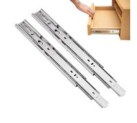 drawer slides drawer track guide cabinet runner ball bearing rail soft closing slider silent channel mechanism wardrobe hardware furniture fitting pull out support gliding extension thickened assembly