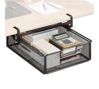 Drawers For Under Desk 1300g No Drilling Slide-Out Storage Container