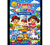 Drawing and Colouring Book: Learn, Draw & Colour - A Creative Journey for Children ,Easy & Cute Picture