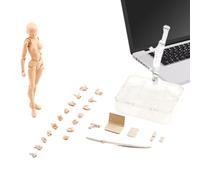 Drawing Figure Collection Art Reference Pose Mannequin Support Kit | Photography Props Desktop Decoration Painting Illustration Animation Studio Display Creative Practice