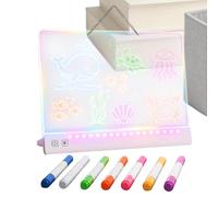 Drawing Light Board - 7 Colors 3 Modes,light up Tracing Pad
