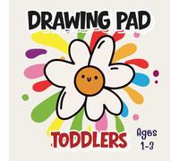 Drawing Pad for Toddler Ages 1-3: Designed for kids ages 1-3, this adorable drawing pad features blank pages for free drawing, each with cute little ... in the corner to color and learn from.