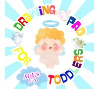 Drawing Pad For Toddlers 1-3 Paper: Square Blank Paper Sketch Book for Drawing Practice. 100 Pages 8.5 x 8.5 Journal For Kids. Notebook For ... Book For Toddlers. Cute Easter Angel Cover.