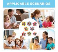 Drawing Paper Ornaments - Window Art | Translucent Activity Paper For Glass Window Decoration, Portable Crafts Supplies For Boys And Girls, DIY Sun-Catcher Art For Home; Perfect For School Projects