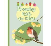 Drawing Paper Pad For Kids: 120 Pages 8.5 x 11, Blank Paper Sketch Book Perfect for Drawing Practice | Includes 2 interior pages of doodles for inspiration.