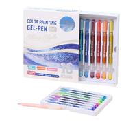 Drawing Scrapbooking Gel Pens - 1mm Coloring Tool | Bright Ink Pencil Set for Journaling, Art, and DIY Crafts, Smooth Flow Writing Pens for Artists, Classrooms, Libraries, and Creative Enthusiasts