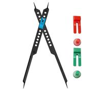 Drawing Tool, Drafting Tools, Precise Measurements Durable Abs Professional Quality Easy Adjustment Lightweight Design, Scale Divider for Drawing Students, Architects, Designers, 9.96inches