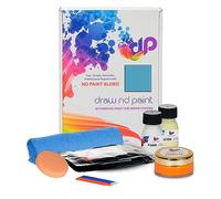 DrawndPaint Touch Up Paint para automóviles, reparación de arañazos, kit de eliminación de arañazos, pincel, compatible con Hyundai Exact Match Color Waltz Blue Met - Nosotros