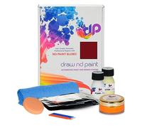 DrawndPaint Touch Up Paint para coches, reparación de arañazos, cepillo de pintura táctil compatible con Hyundai Exact Match Color Remington Red Met - Rer