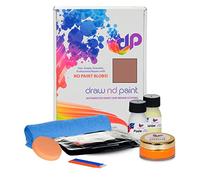 DrawndPaint Touch Up Paint para coches, reparación de arañazos, kit de eliminación de arañazos, cepillo, compatible con Hyundai Exact Match Color Tan Brown Pearl Met - Tn9