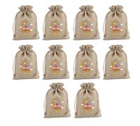Drawstring Bag Packs, 10 unidades Wrapping, 3,94 x 5,51 in Supplies Produce Bags, Wedding Favor Pouch, Festival Themed Decorating Tools for Candy, Chocolate, Postres, Dry Snacks